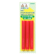 さんかくえんぴつシリーズ 2軸 鉛筆ホルダー レッド N02302