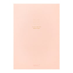 ペーパーパッド A5 カラー ドット方眼 ピンク 15338006