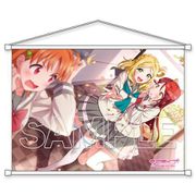 ラブライブ！サンシャイン！！ B2タペストリー Aqours 桜内梨子＆小原鞠莉 [キャラクターグッズ]