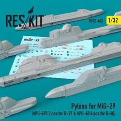ヨドバシ.com - レスキット 32-0403 1/32 MiG-29 パイロンセット2 （R ...