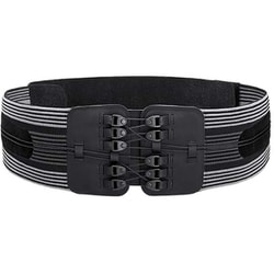 Style Lumbar Active（スタイル ランバー アクティブ） 腹囲 60～110cm対応（付属アタッチメント装着時 ） ブラック YS-BG-03A