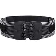 Style Lumbar Active(スタイル ランバー アクティブ) 腹囲 60~110cm対応(付属アタッチメント装着時 ) ブラック YS-BG-03A