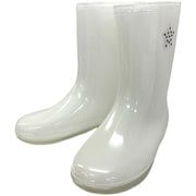 蓄光レインシューズ 17cm オフシロ 5721502-017-08-6