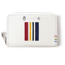 ラウンドファスナー2つ折財布 58625 シロ