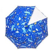子供用傘 ZAZZY ZAPS(ザジーザップス) マリンフレンズ SSサイズ 40cm 手開き式 透明窓付き(1面) コン 6731652-001-01-8