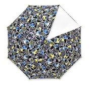 子供用傘 ZAZZY ZAPS(ザジーザップス) 働く車 Lサイズ 55cm 手開き式 透明窓付き(1面) クロ 6731653-004-11-7