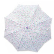 子供用傘 Orange Bonbon(オレンジボンボン) FLOWER & FLOWER Lサイズ 55cm 手開き式 パープル/小花 6731698-004-13-4