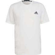 AEROREADY デザインド フォー ムーブメント 半袖Tシャツ DK436 HF7215 ホワイト J/Sサイズ [ランニングウェア シャツ メンズ]