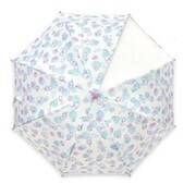 子供用傘 Orange Bonbon(オレンジボンボン) ねこ Sサイズ 45cm 手開き式 透明窓付き(1面) ブルー 6731604-002-05-6