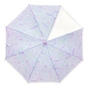 折りたたみ傘 シェル フリー 55cm 手開き式 8本骨 パープル 6731612-006-13-8