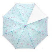 折りたたみ傘 シェル フリー 55cm 手開き式 8本骨 ブルー 6731612-006-05-3