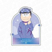 おそ松さん ダイカットステッカー パジャマ Ver. カラ松 [キャラクターグッズ]