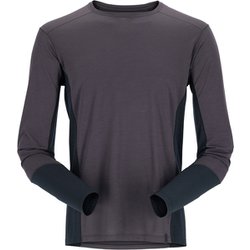 シンクリノLSティー Syncrino Base LS Tee QBL-32 Graphene Lサイズ(日本：XLサイズ) [アウトドア カットソー メンズ]