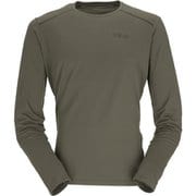 Force LS Tee QBL-07 Light Khaki Mサイズ(日本：Lサイズ) [アウトドア カットソー メンズ]