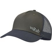 Trucker Logo Cap QAB-06 Army [キャップ]