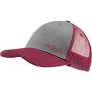 Trucker Logo Cap QAB-06 Steel [キャップ]