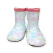 水彩リボンレインシューズ 17cm ブルー 8731503-017-05-0