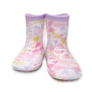 水彩リボンレインシューズ 17cm ピンク 8731503-017-06-7