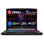 Katana-15-B12VGK-039JP [ゲーミングノートパソコン/Katana 15 B12V/15.6型/Core i7-12650H/GeForce RTX 4070/メモリ 16GB/SSD 1TB/Windows 11 Home]
