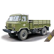 UA72186 1/72 露・GAZ-66B空挺用軍用4輪駆動トラック [プラモデル]
