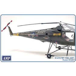 プラモデル　1/32 米・ブラントリB-2単発小型ヘリコプター1958 [AVP32002] Amazon | エーエムピー 1/32 アメリカ ブラントリ B-2 単発小型