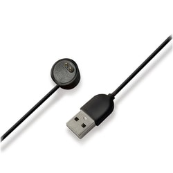 NH-UCXMB710BK [Mi Band 5/6/7 対応 マグネット式充電ケーブル 1m 黒(ブラック）]