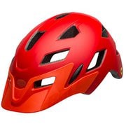 7101832 サイドトラック マット レッド/オレンジ UY 19 安全規格 CEマーク [自転車ヘルメット]