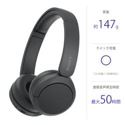 ヨドバシ.com - ソニー SONY WH-CH520 B [ワイヤレスステレオ 