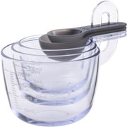 Kai Kitchen スタッキング 計量カップ 計量スプーン 5個セット 60ml 100ml 200ml 小さじ1 大さじ1 DH8130