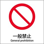 6300001119 [JIS標識ピクトサイン 一般禁止]