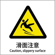 6300001142 [JIS標識ピクトサイン 滑面注意]