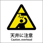 6300001144 [JIS標識ピクトサイン 天井に注意]