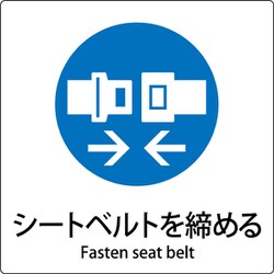 6300001166 [JIS標識ピクトサイン シートベルトを締める]