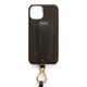 Ha-2208-500BK [iPhone 14 用 カラバッシュストラップケース]