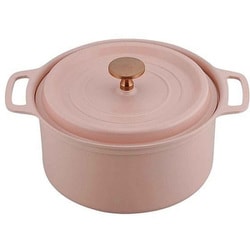 無加水鍋 18cm IH対応 クックシェア 軽ラクポット マットピンク RB-1509
