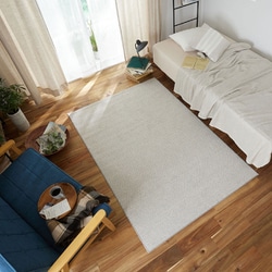 ラグ ファン 190cm×240cm グレー 13469053-9