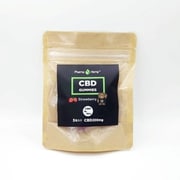 PharmaHempオリジナル 国産 CBDグミ 5粒 CBD200mg配合 Strawberry [PH-GUMMI-5-Strawberry]