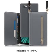 WORK50IP-GY-6P [LOOF SHOULDER iPhone 6 Plus/6s Plus用 クラッチバッグ型スマホショルダーケース ロングストラップ＆カードポケット付き グレー]