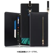 WORK50MT-BK-G7PW [LOOF SHOULDER motorola moto g7 power用 クラッチバッグ型スマホショルダーケース ロングストラップ＆カードポケット付き ブラック]