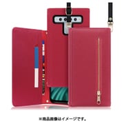 WORK50TCL-RS-T10L [LOOF SHOULDER TCL 10 Lite用 クラッチバッグ型スマホショルダーケース ロングストラップ＆カードポケット付き ダスティローズ]