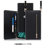 WORK50XP-BK-XZ2 [LOOF SHOULDER Xperia XZ2 用 クラッチバッグ型スマホショルダーケース ロングストラップ＆カードポケット付き ブラック]
