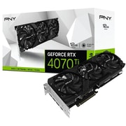 グラフィックボード PNY GeForce RTX4070Ti 12GB VERTO LED 3FAN VCG4070T12TFXPB1