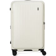スーツケース TOMARU（トマル） ハードタイプ 旅行日数目安：8～9泊 85L/拡張時94L TSAロック搭載 アイボリー TIERRAL TOMARU L IVORY