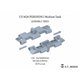 P35-058 1/35 WWII アメリカ M26パーシング中戦車用可動式履帯（タミヤ用） [ディテールアップパーツ]