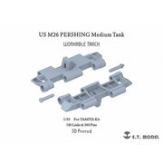 P35-058 1/35 WWII アメリカ M26パーシング中戦車用可動式履帯（タミヤ用） [ディテールアップパーツ]