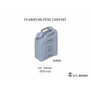 P35-240 1/35 現用 アメリカ陸軍 20リットル燃料缶セット（10個入） [ディテールアップパーツ]