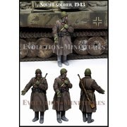 EM-35236 1/35 WWII 露/ソ ソビエト赤軍 タイガー戦車を説明する兵士 1943 [ディテールアップパーツ]