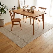 13473107-1 [ラグ DKウッド 170cm×220cm アイボリー]