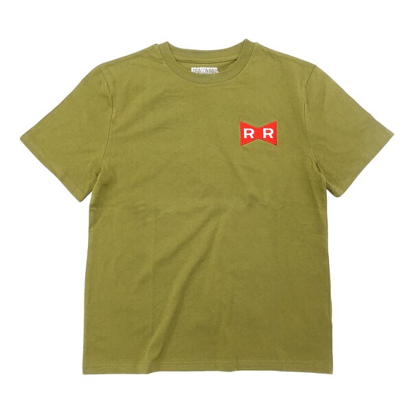 ファインプラス22863107 ドラゴンボール なりきり＆アイコン Ｔシャツ KHAKI レッドリボン軍 Sサイズ [キャラクターグッズ]Ω