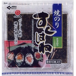 お茶の丸幸 焼きのり すしはね 全形 10枚 [期限切迫商品（賞味期限：2025年10月4日）]